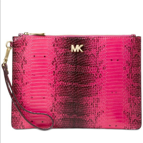 Michael Kors Snakeskin Clutch - Picture 3 of 8